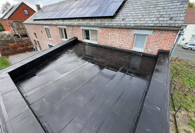 Roofing sur toiture plate